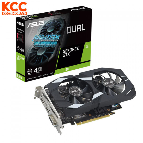 VGA ASUS Dual GeForce GTX 1650 4GB GDDR6 EVO