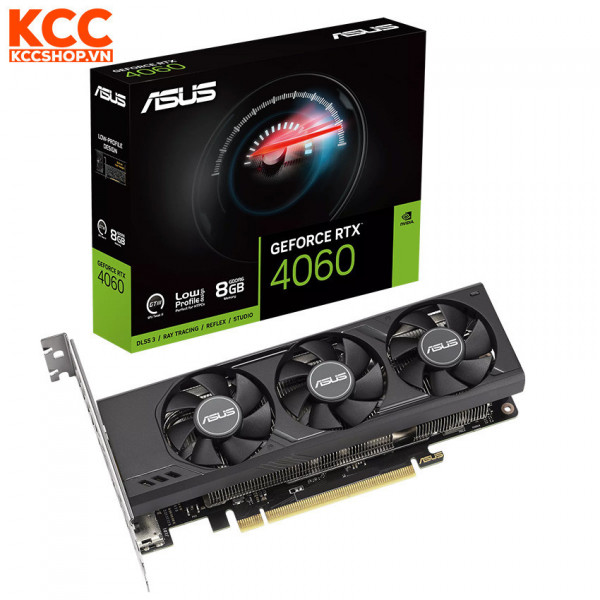 VGA ASUS GeForce RTX 4060 LP BRK 8GB GDDR6