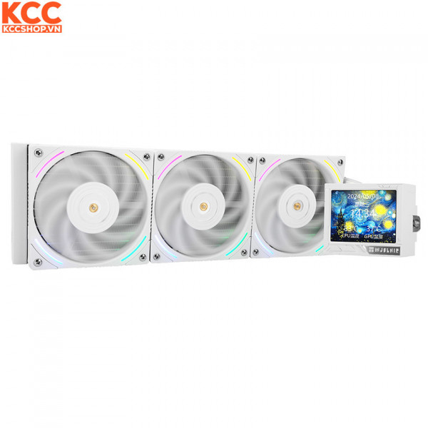 Tản nhiệt nước Mjolnir Vision 360 white ARGB