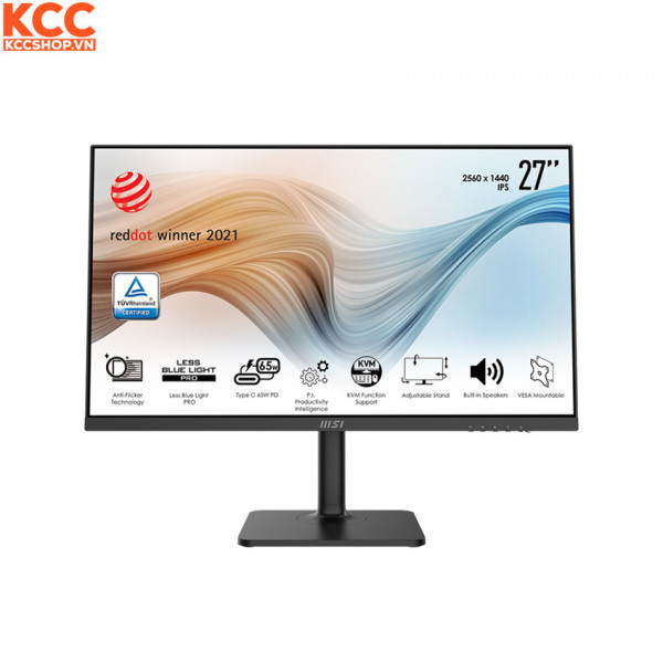 Màn hình đồ họa MSI Modern MD272QP (27in / IPS / QHD / 75Hz / 4ms)