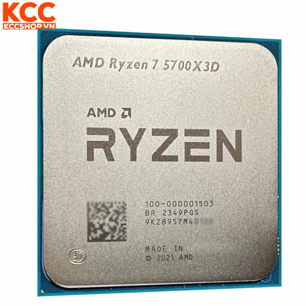 CPU AMD RYZEN 7 5700X3D Tray (4.1 GHz / 96MB cache / 8 cores 16 threads / socket AM4 / 105 W) (Full VAT)