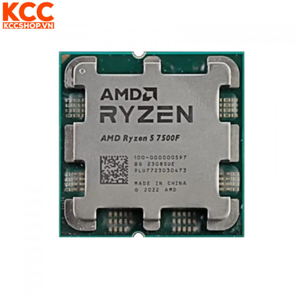 CPU AMD Ryzen 5 7500F Tray (3.7 GHz Upto 5.0 GHz / 38MB / 6 Cores, 12 Threads / 65W / AM5) (Full VAT)