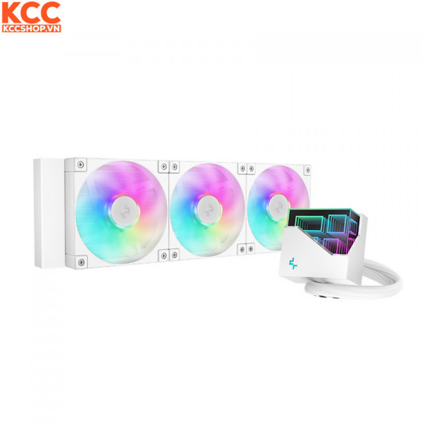 Tản nhiệt nước AIO Deepcool LT360 WH ARGB Chính Hãng
