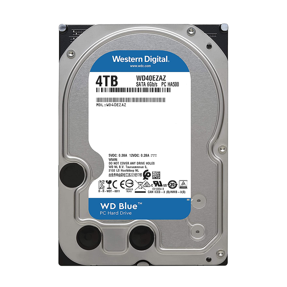 Ổ cứng HDD Western Caviar Blue 4TB 3.5 inch 5400RPM, SATA3 6Gb/s, 64MB Cache