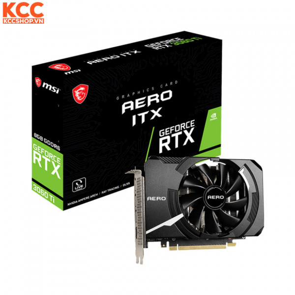 VGA MSI GeForce RTX 3060 Ti AERO ITX 8G