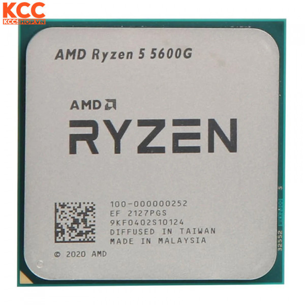 CPU AMD Ryzen 5 5600G Tray (3.9GHz Upto 4.4GHz / 19MB / 6 Cores, 12 Threads / 65W / Socket AM4) (Full VAT)
