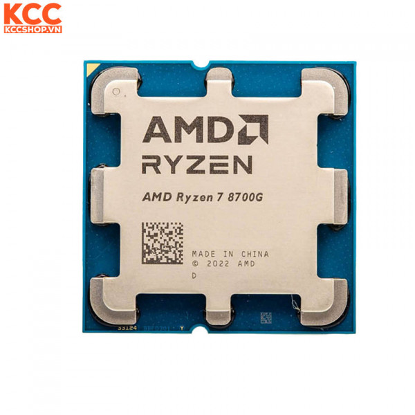 CPU AMD Ryzen 7 8700G Tray (4.2GHz Up to 5.1GHz / 8 nhân 16 luồng / 24MB / AM5) (Full VAT)