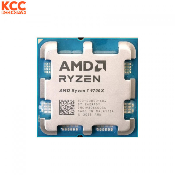 CPU AMD Ryzen 7 9700X Tray (3.8 GHz Upto 5.5GHz / 32MB / 8 Cores, 16 Threads / 65W / Socket AM5) (Full VAT)