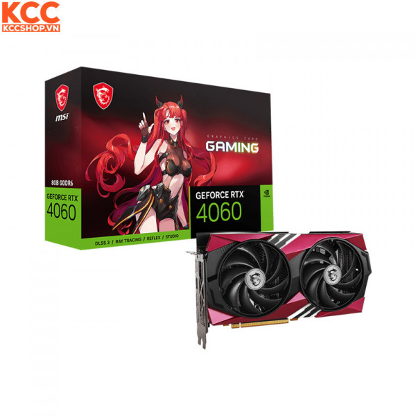 VGA MSI GeForce RTX 4060 GAMING 8G MLG