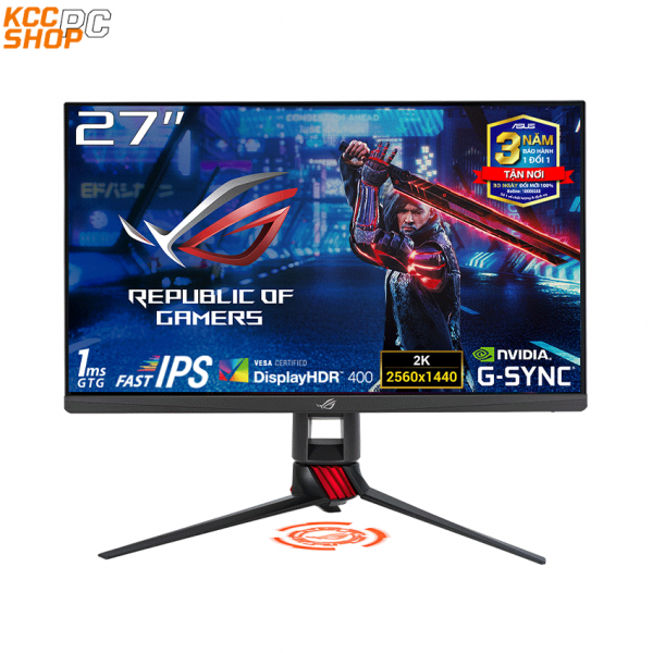 Màn hình Asus XG279Q 27 inch WQHD (2560 x 1440) 2k, IPS 170Hz ( OC ) , G-SYNC Compatible, DisplayHDR™ 400