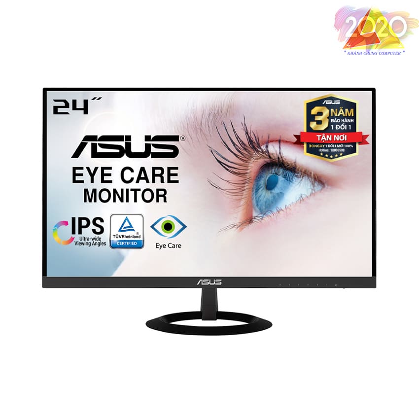 Màn Hình ASUS VZ249HE 24″ IPS Full HD Bảo Vệ Mắt