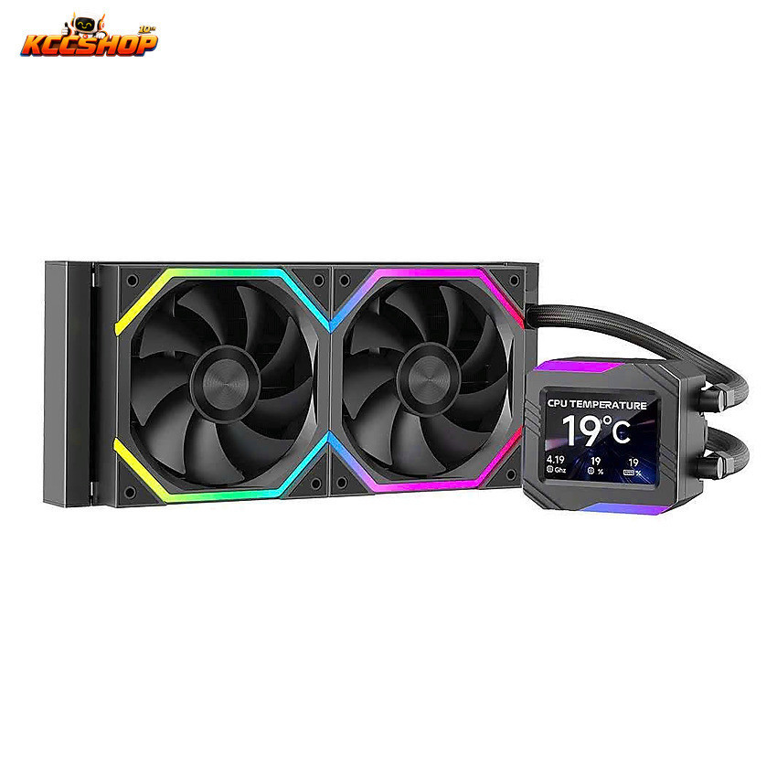 Tản nhiệt nước AIO Leopard Astro Shell V2G 240 Led ARGB Black