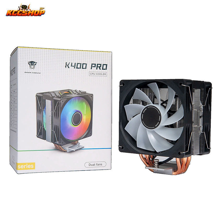 Tản Nhiệt Khí Jungle Leopard K400 Pro Black
