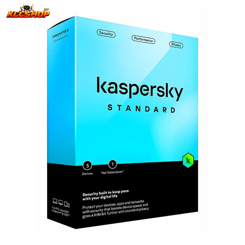 Phần mềm Diệt Virus Kaspersky Standard 5U