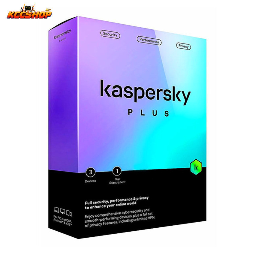 Phần mềm Diệt Virus Kaspersky Plus 3U